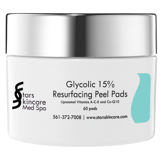Glycolic 15% Resurfacing Peel Pads