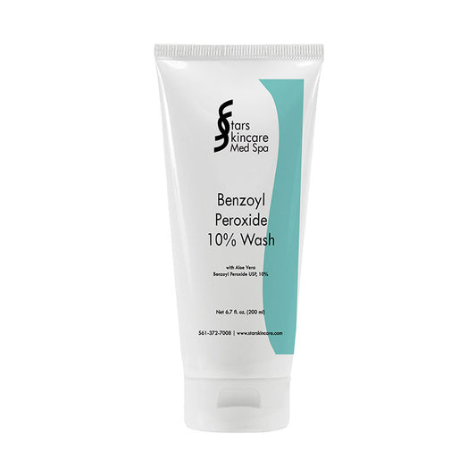Benzoyl Peroxide Acne Wash 10% With Aloe Vera